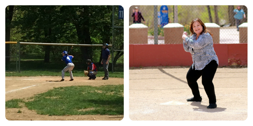 Lorie and Jordan Baseball